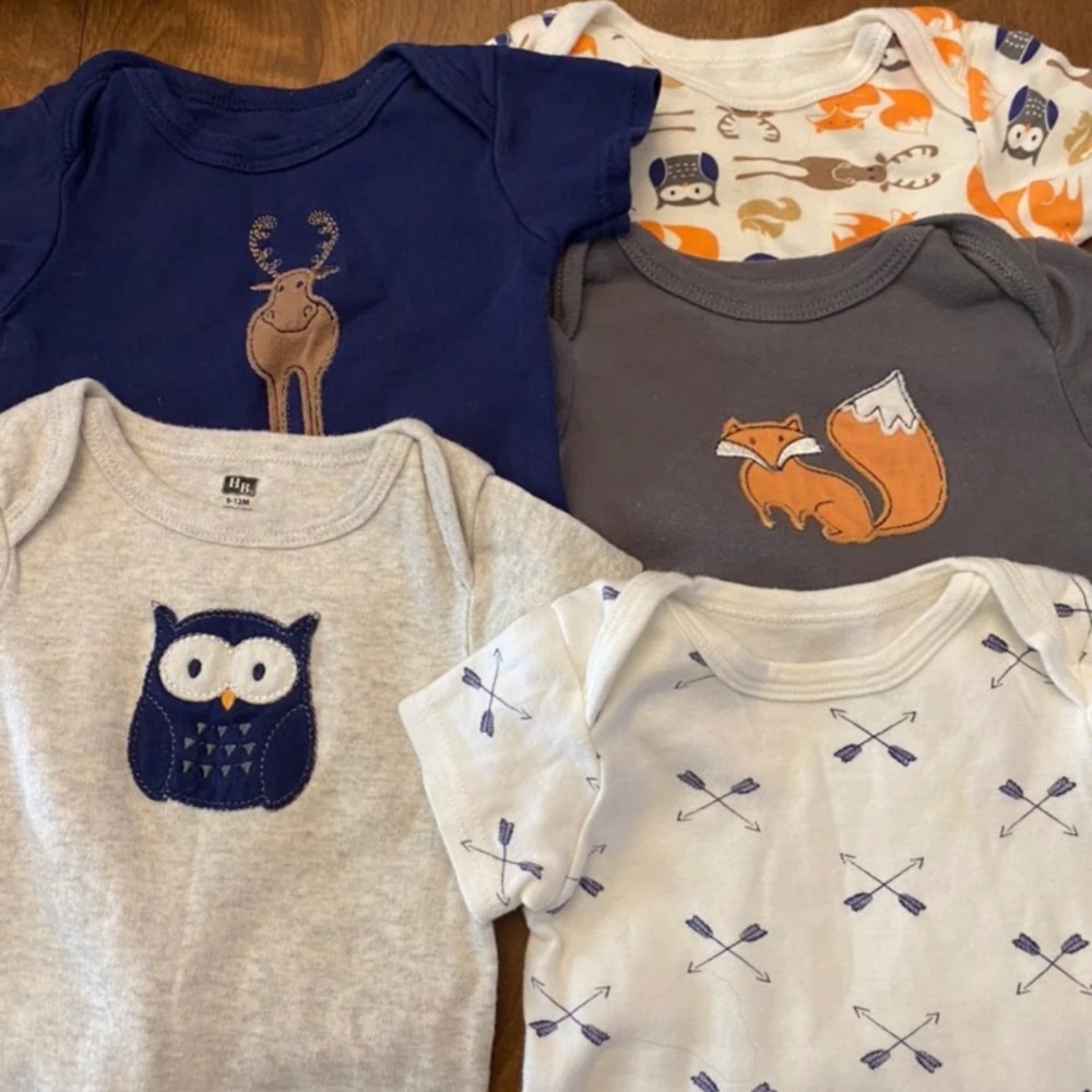 Hudson Baby Onesie Set